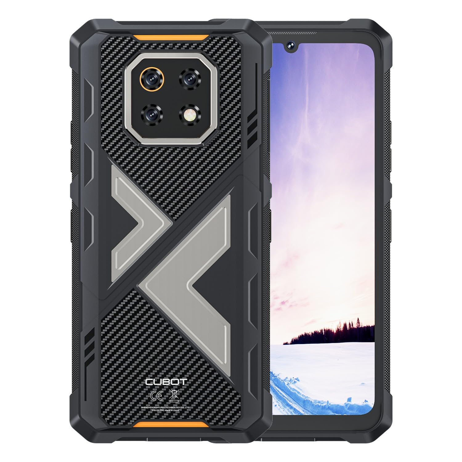 KingKong ES 3 – Smartfon 4G 6,74" HD+ 90Hz, 16 GB RAM (6 GB + 10 GB rozszerzone), 256 GB ROM, Aparat 48 MP, Bateria 10200 mAh, Android 15, Unisoc T615, Czarny