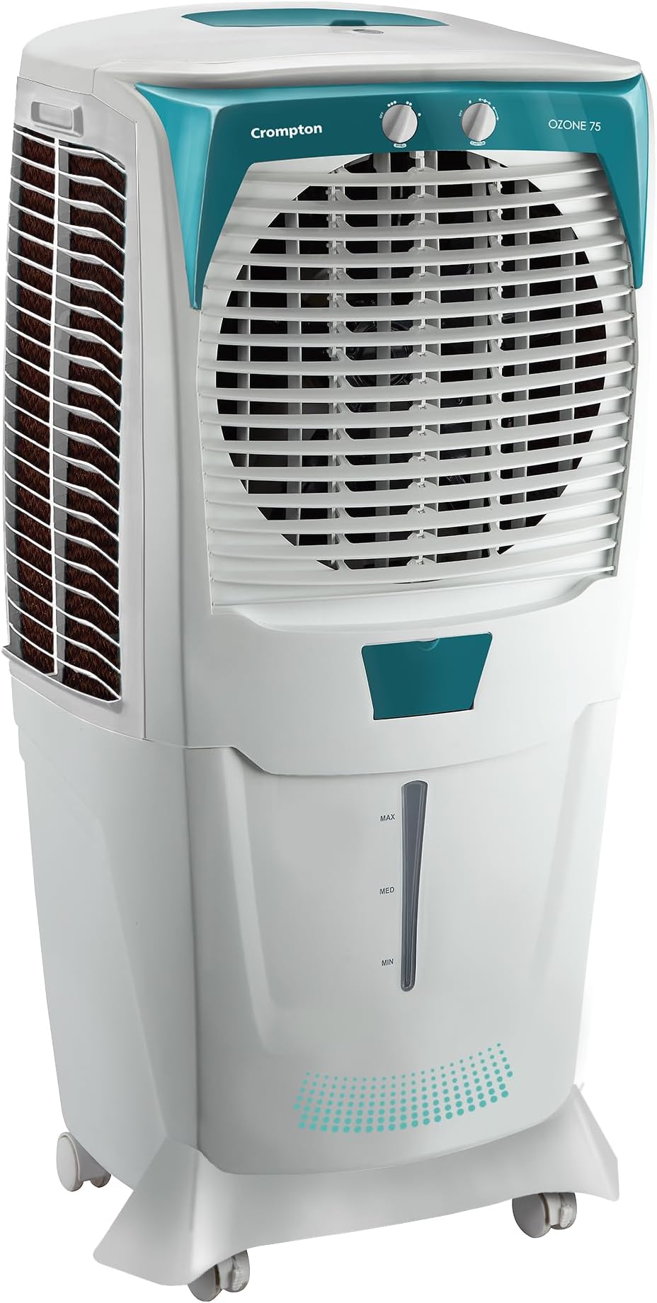 Crompton Ozone 75 Litres Desert Air Cooler for home | Large & Easy Clean Ice Chamber | 4-Way Air Deflection | High Density Honeycomb Pads | Everlast Pump | Auto Fill