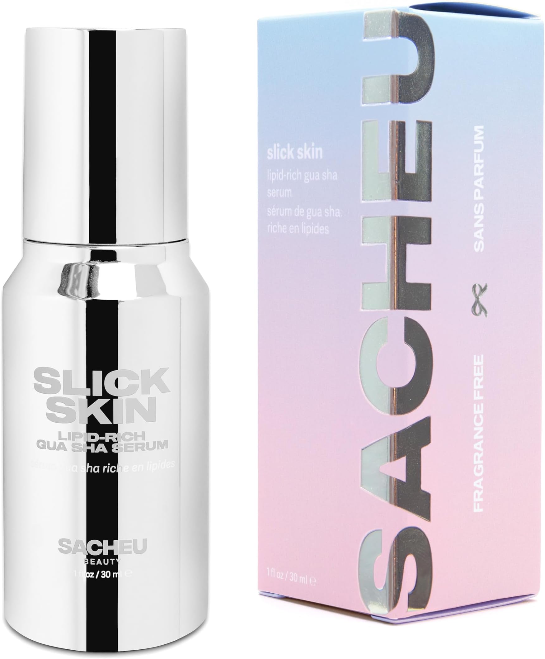 Slick Skin - Essential Lipids Serum Preps Your Skin - Gua Sha Serum Deeply Hydrates and Nourishes - Face Serum for Healthy, Firm and Glowing Skin - Suitable for All Skin Types - 30 ml