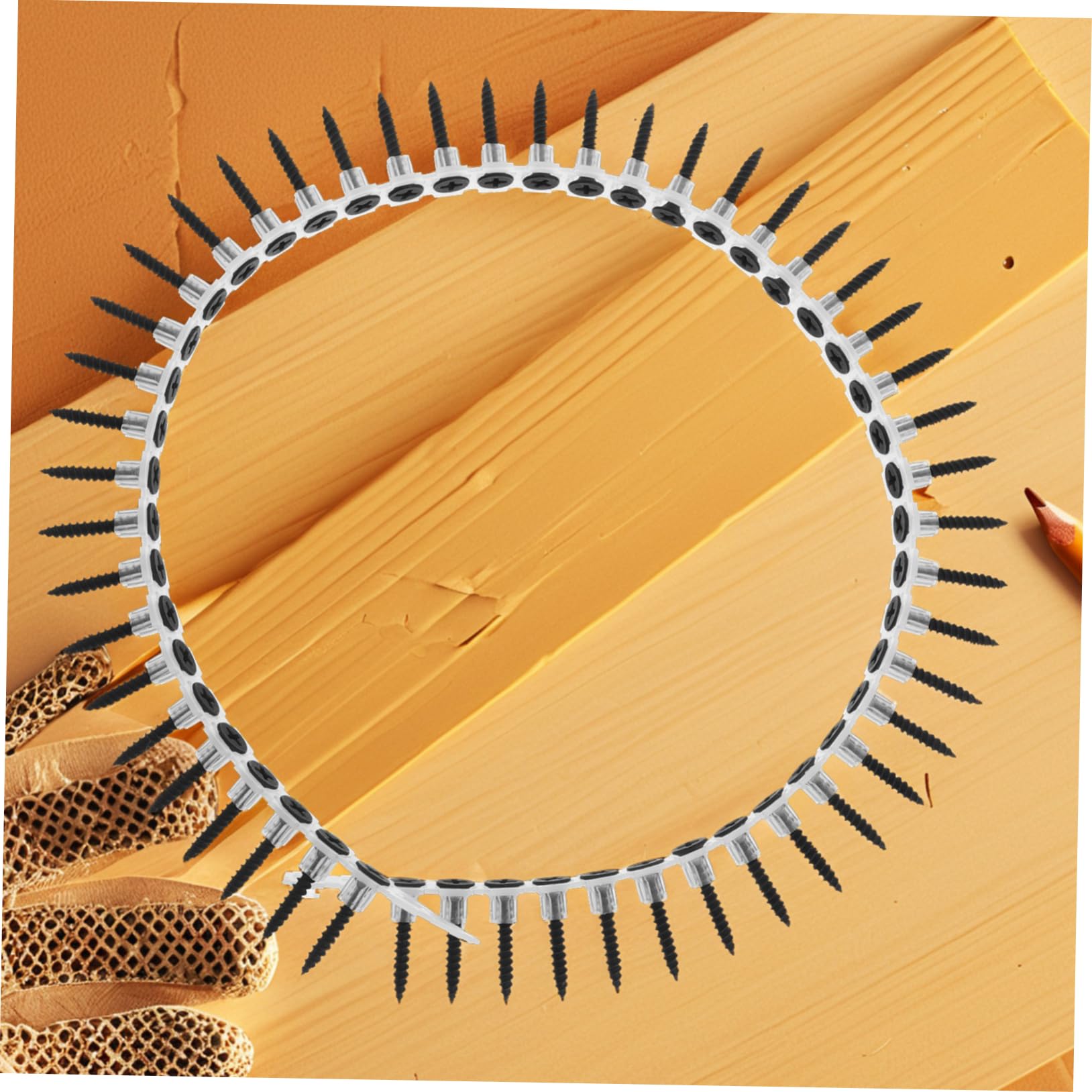Gadpiparty 1000piezas Tornillos De Cartón y Anclajes De Plástico Para Montaje De Muebles y Fotografías Incluye Tornillos Autoperforantes y Anclajes Resistentes Para Proyectos De