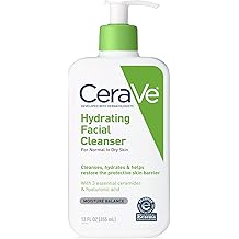 Limpiador Facial Hidratante CeraVe Paquete de 12 oz de 8