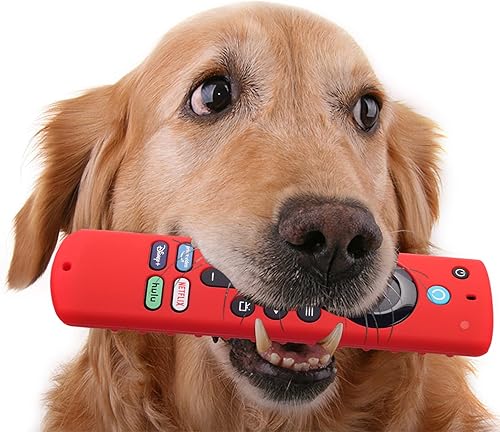 Miniatura 9 de Funda de silicona para Fire TV Stick 4K Max 2InsigniaToshiba, a prueba de golpes, para control remoto Omni Series y TV 4 Series con cordón (azul