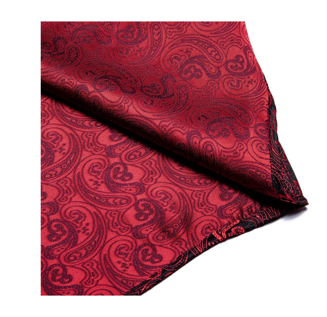 Langarm-Seidenhemden für Herren, männliches Outwear-Hemd, schmale Passform, florales Paisleymuster, goldfarben, blau, rot, lila, burgunderrot