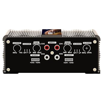 Marts Digital 4 Ch Amplifier Full Range Class D Compact 400 W 2 ohm MXS-400x4-2