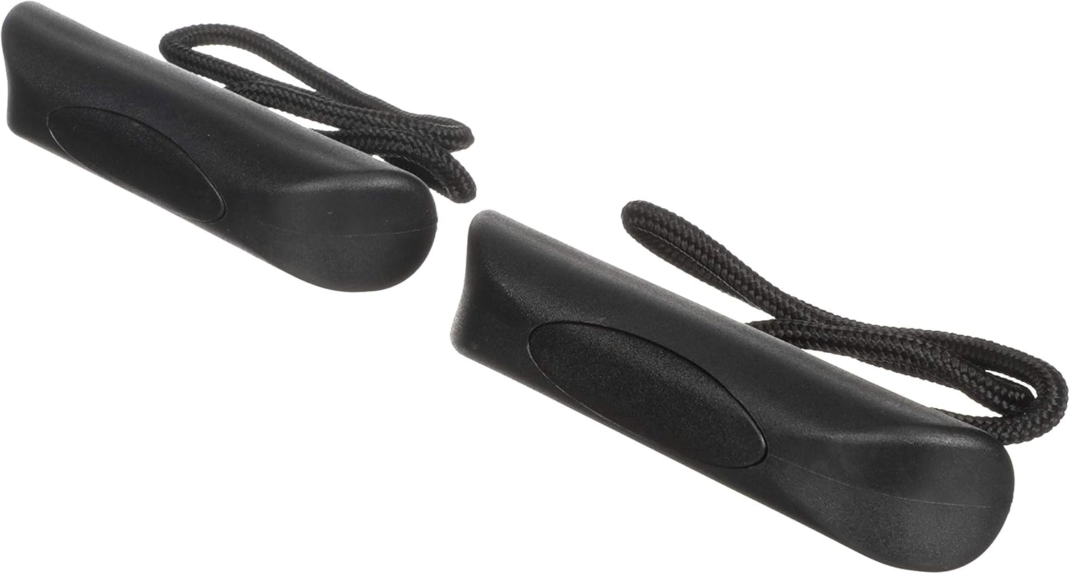Attwood 11944-7 Kayak Handle Replacement Set (Pack of 2), Black