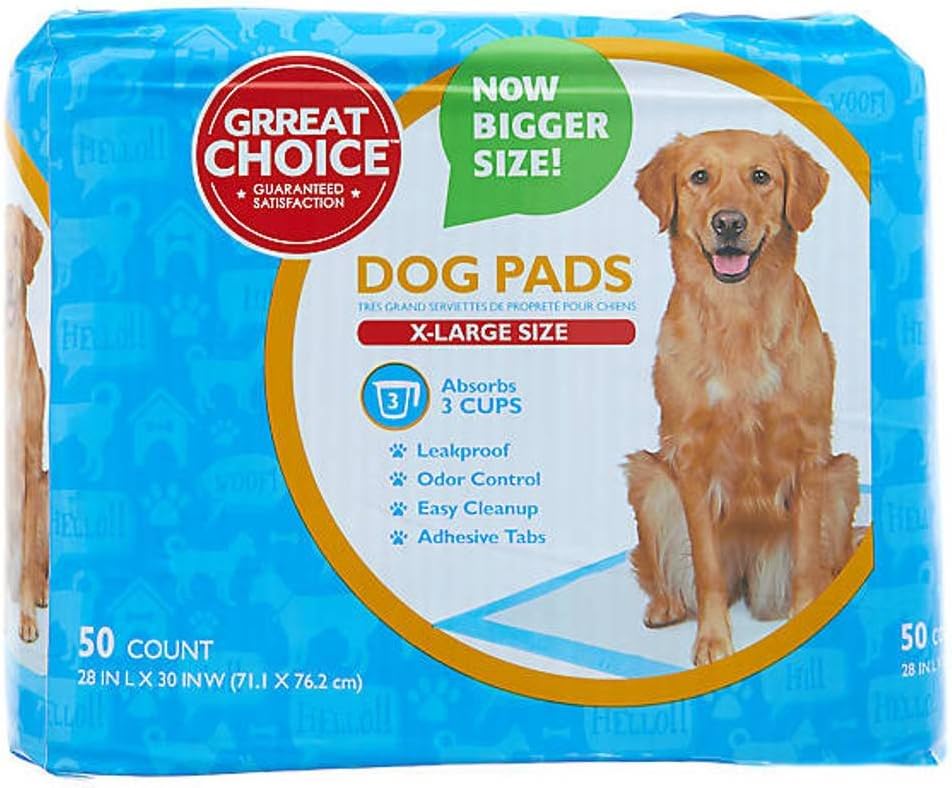 X-Large Dog Pads - 50 Count