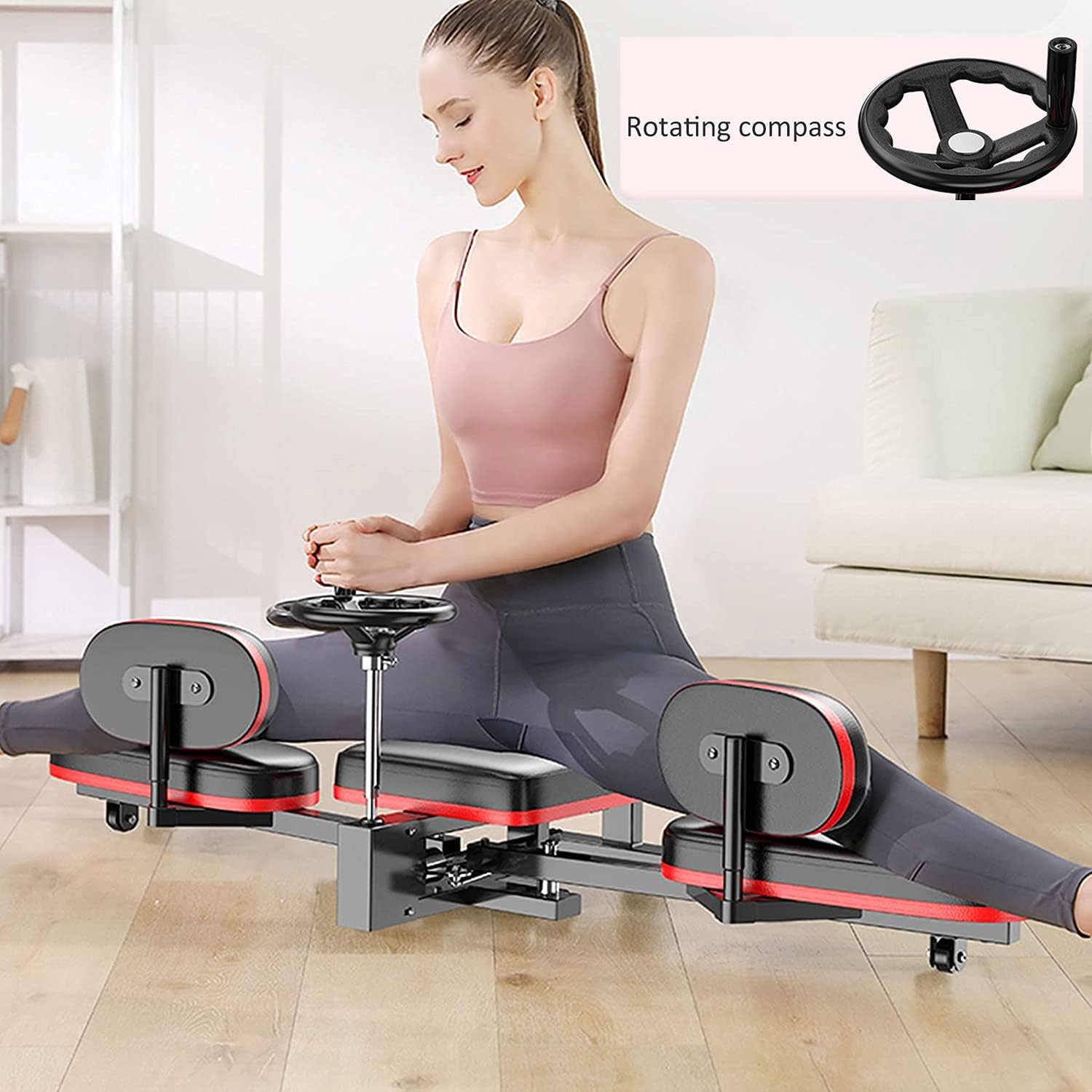 Leg Stretcher, Split Stretching Machine Improve Leg Flexibility and Shape Leg Split Stretch Machine, Leg Training Machine for Dance, Martial Arts, Ballet, Yoga, Home Gym Leg Stretcher, Split Stretching Machine Improve Leg Flexibility and Shape Leg Split Stretch Machine, Leg Training Machine for Dance, Martial Arts, Ballet, Yoga, Home Gym
