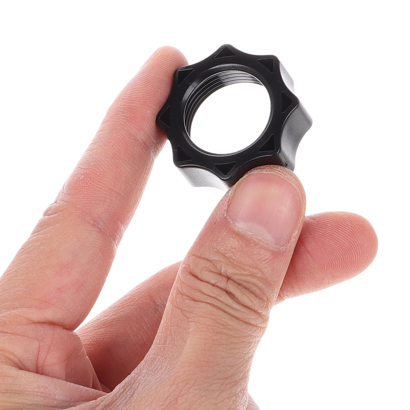 iplusmile 15 Pezzi Dadi di Serraggio per Supporto Telefono Auto in Plastica Nera Montaggio Rapido e Comodo Accessori per Telefono da Auto in Movimento