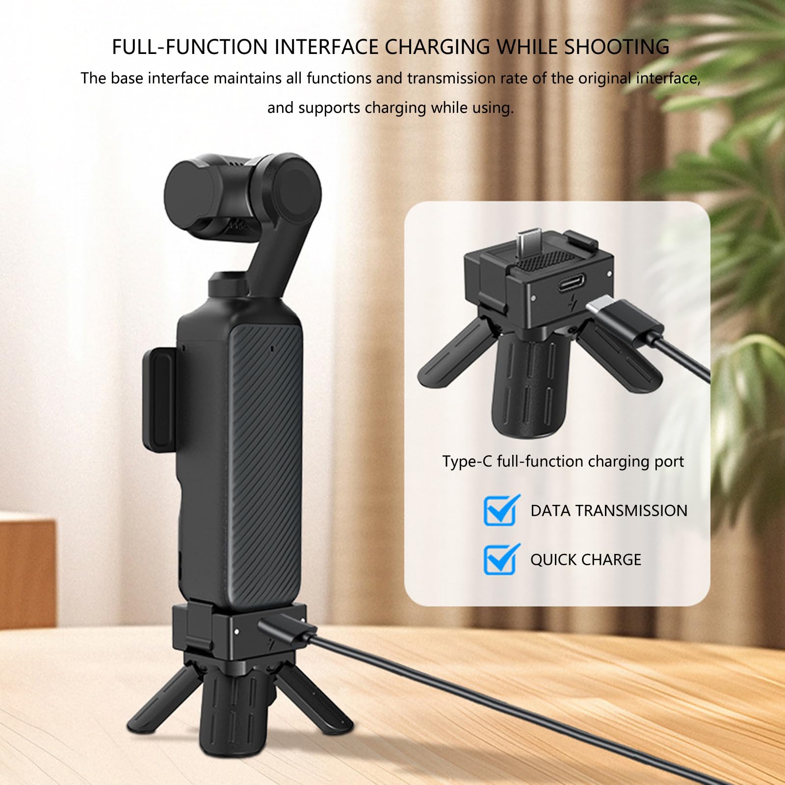 Quick Release Compatibilité Aluminium pour Vloggers Outdoor Photographie Base