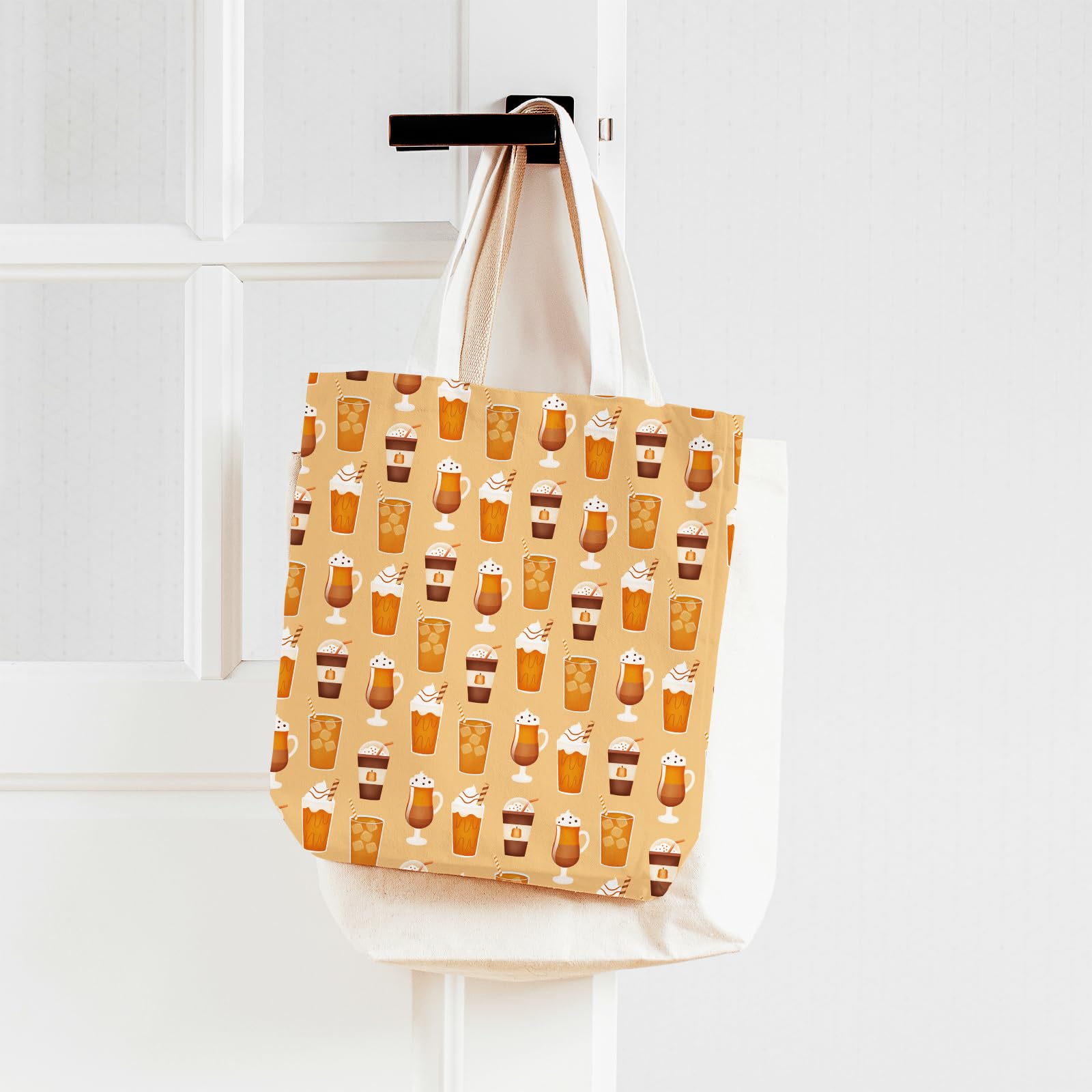 JarThenaAMCS Baumwollstoffbündel im Herbst-Design, 45,7 x 55,9 cm, Ahornblatt, Kürbis-Getränke, kariert, Fat Quarter, Herbst, Erntedankfest, Nähstoffe für Bastelarbeiten, Party-Dekoration, 12 Stück