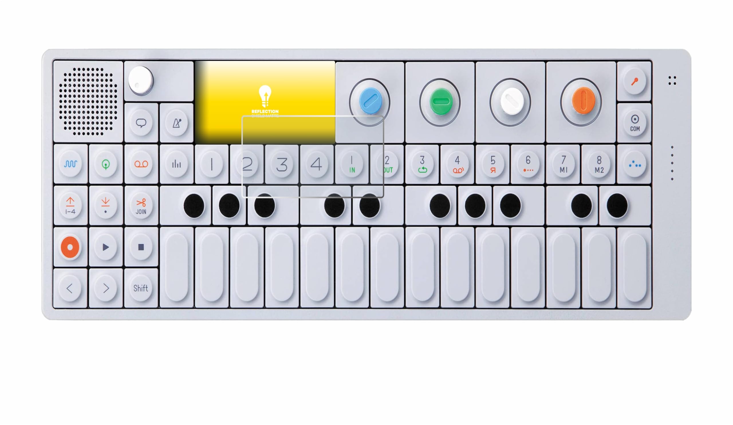 upscreen Anti-Glare Screen Protector compatible with Teenage Engineering OP-1 Sampler & Controller – Protection Film Matte