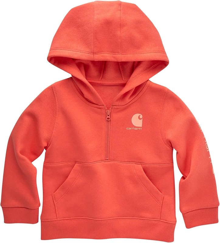 buzo con capucha y media cremallera Carhartt Girls