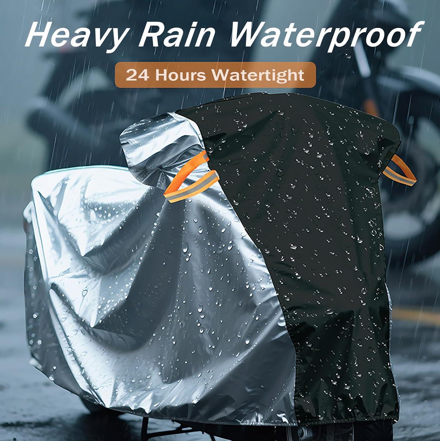 Motorcycle Cover for Suzuki Burgman 650 Executive AN650, All Season Indoor Outdoor Storage Moped Covers, Dust Sun Protection Motorcycle Rain Cover Motorcycle Tent