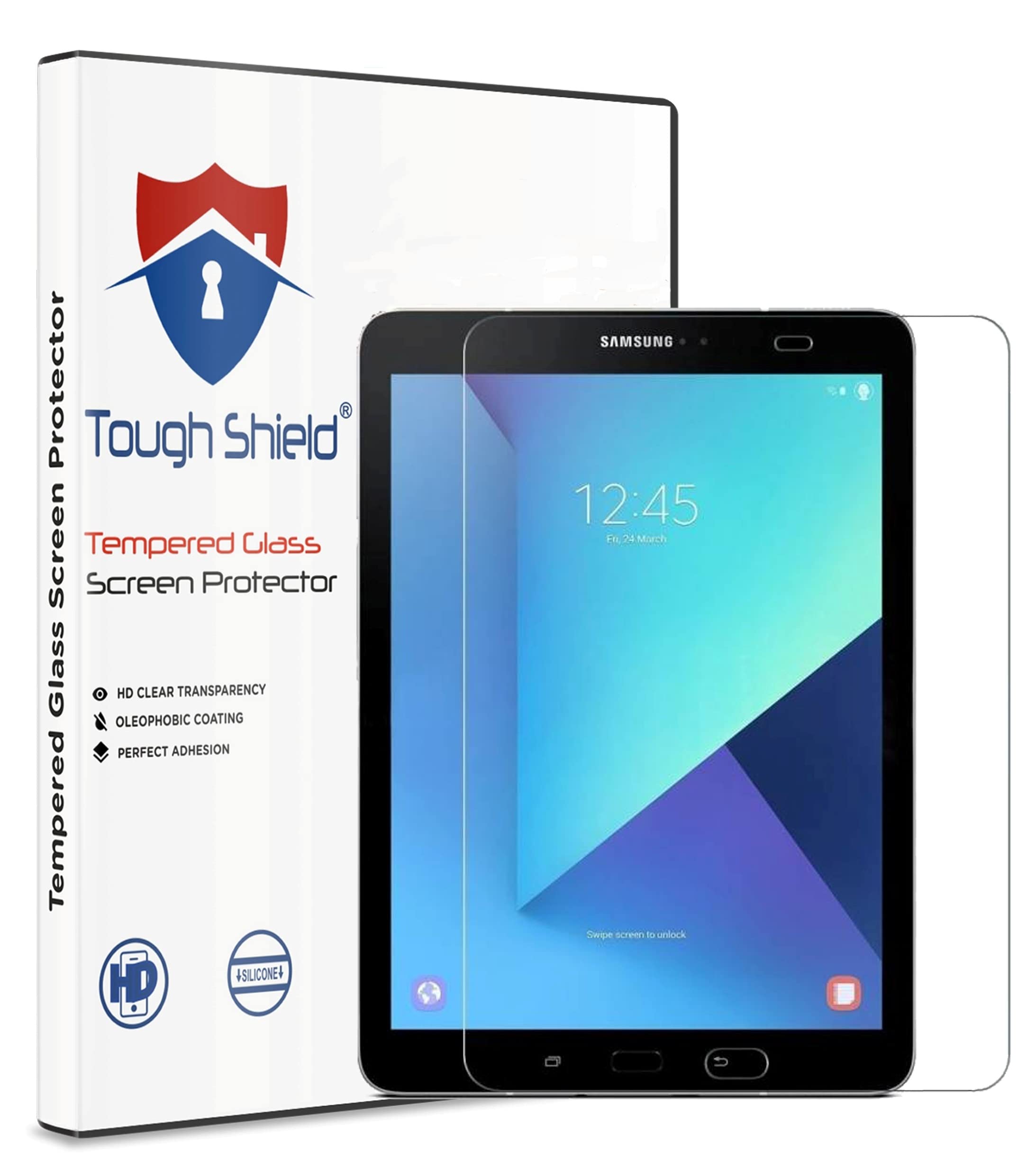 TOUGH SHIELD® Tempered Glass Guard for Samsung Galaxy Tab S2 [9.7 inch] (SM-T819,T813,T810,T815) (Pack of 1)-image-31