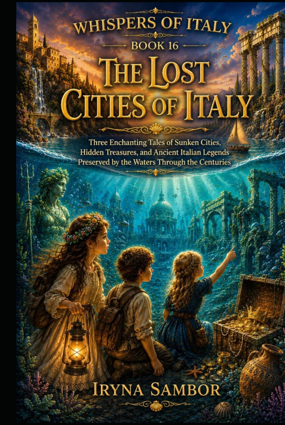 Whispers of Italy. Book 16 The Lost Cities of Italy: Three Enchanting Tales of Sunken Cities, Hidden Treasures, and Ancient Italian Legends Preserved by the Waters Through the Centuries