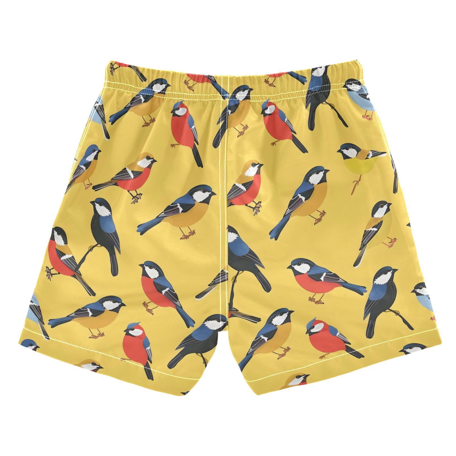 ALAZA Cute Alpaca Moon Star Boys Quick Dry Beach Board Shorts Kids Swim Trunks Bathing Suit Swimsuit 3T