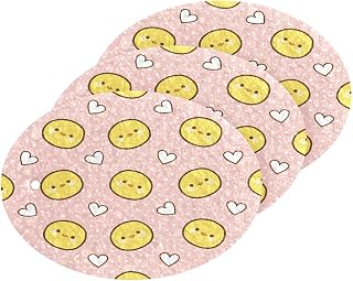 Scrub Sponge Chick Heart Dot Kitchen Washing Dishes Cleaning Sponges Chicken Non Scratch Sponge for Dish Countertops Sinks Floors Showers Tile Sinks 3 Pack