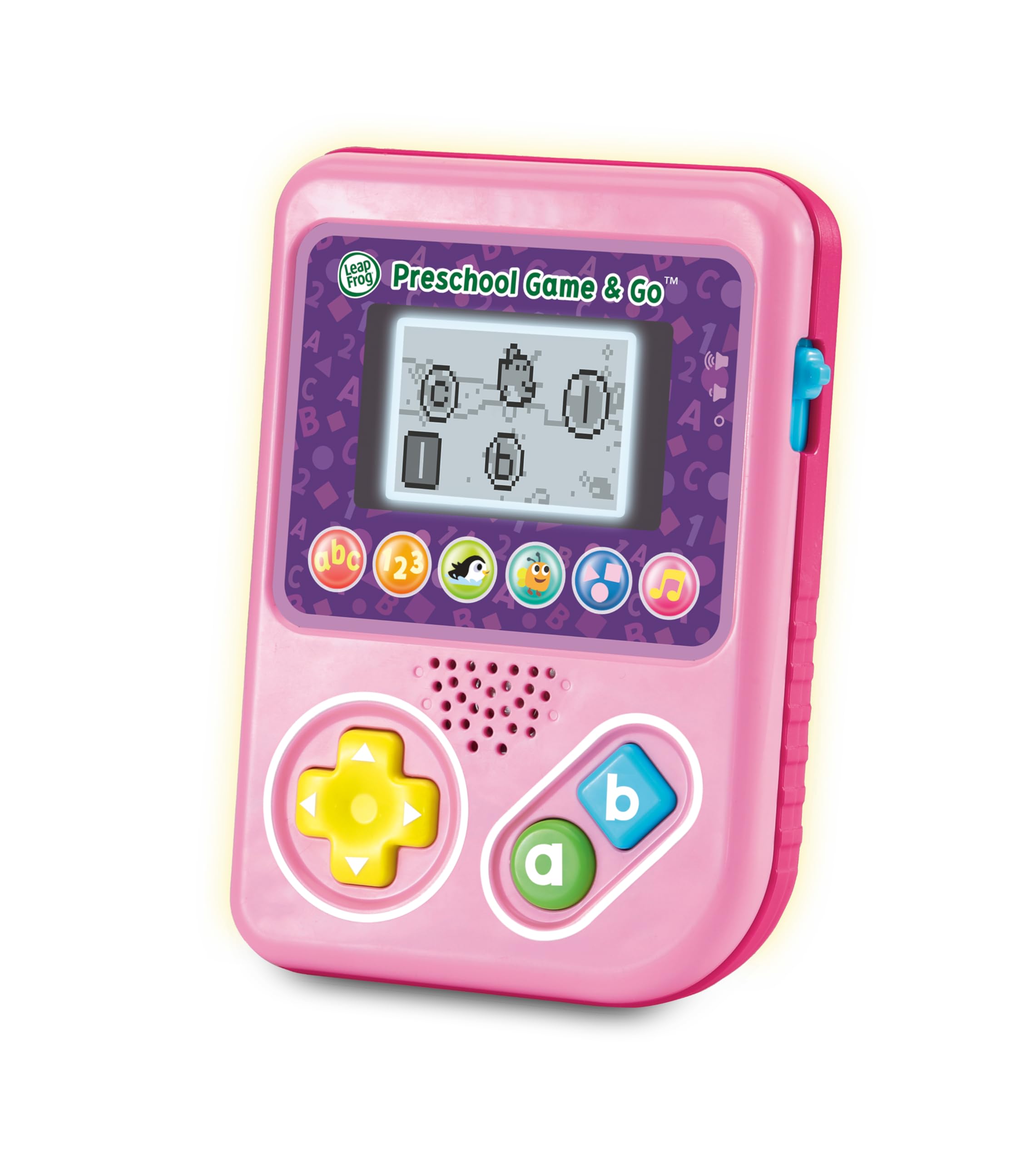 LeapFrog Preschool Game & Go Pink, Interactive Educational Game, Includes 6 Games & Activities, Play & Learn On The Go, For Children Aged 2, 3, 4+ Years, English Version