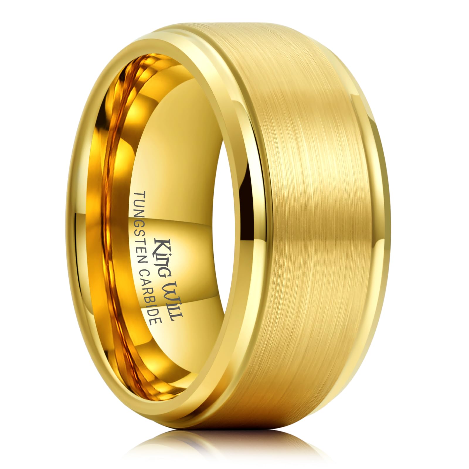 King Will Tungsten Carbide Wedding Band for Men Women