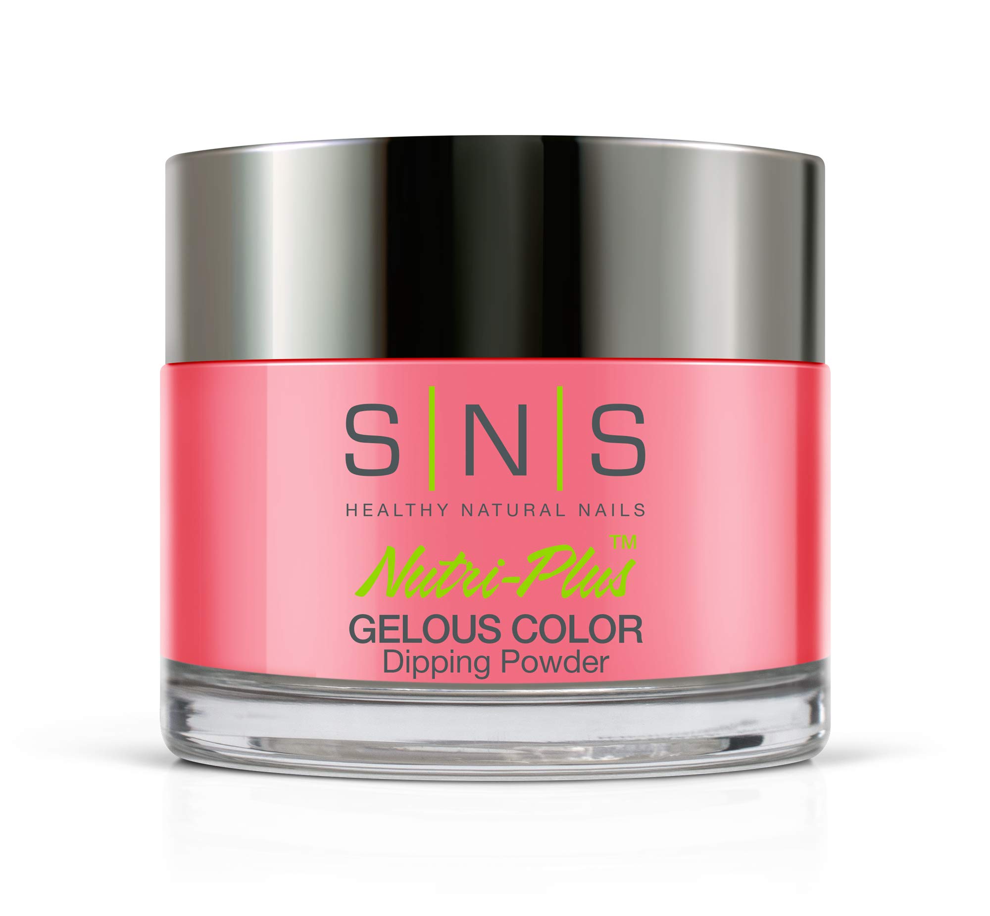 SNS Nail Dip Powder, Gelous Color Dipping Powder - Little Squash Blossom (Pink/Shimmer) - Long-Lasting Dip Nail Color Lasts 14 Days - Low-Odor & No UV Lamp Required - 1 oz