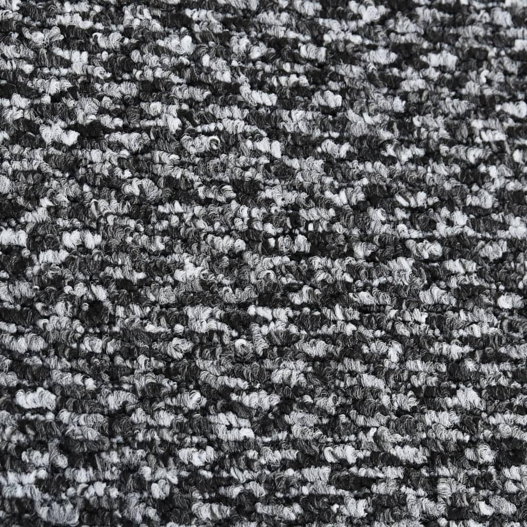 Felpudo gris 90 x 150 cm, antideslizante, para entrada, pasillo, terraza, balcón, jardín, lavable, duradero, absorbente, impermeable, para interior y exterior