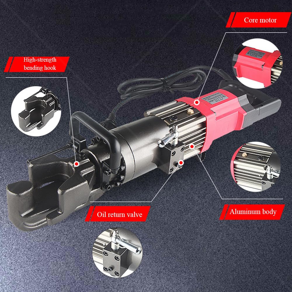 1100/1200 W Piegatrice per Barre D'armatura Portatile 22mm
