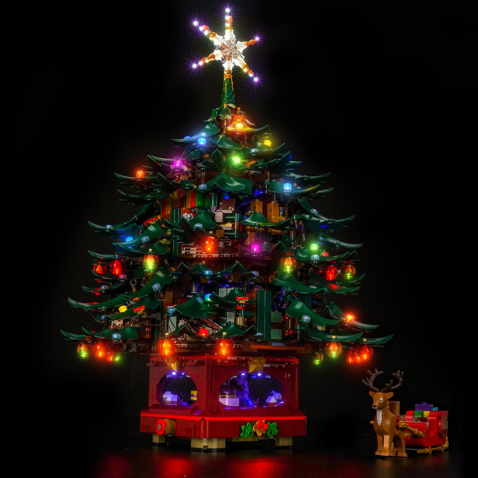 BrickBling Remote Control Light Kit Compatible with Lego 41843 Family Christmas Tree Decoration (No Model) - Image 2