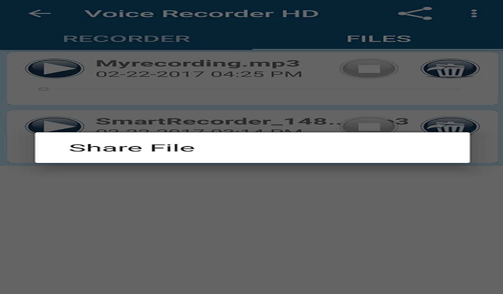 Smart Voice Recorder HD App on Amazon Appstore