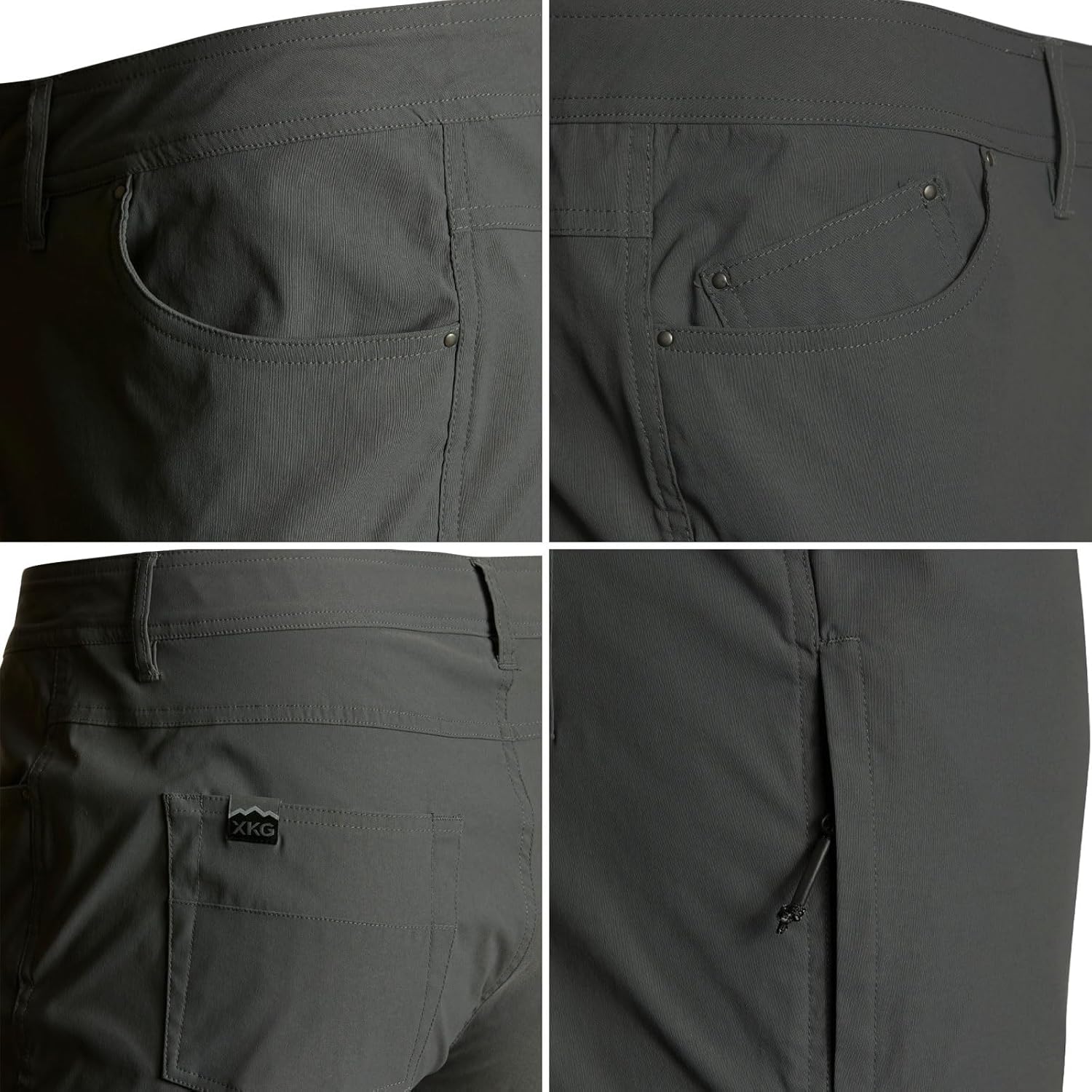 KING'S CAMO Men's XKG Sonora Durable Breathable Lightweight Quick-Dry Hunting Hiking Tactical Water-Resistant Stretch Pants - Image 6