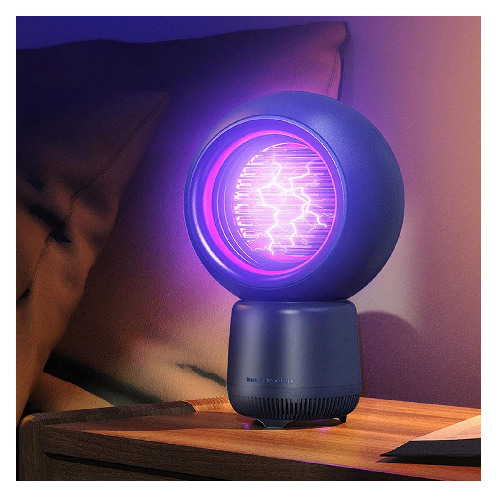 Lampada elettrica antizanzare ricaricabile Camera da letto di casa Cattura zanzare all'aperto Repellente per zanzare Tipo di scossa elettrica Sicurezza Trappola per zanzare per grandi aree Repellente