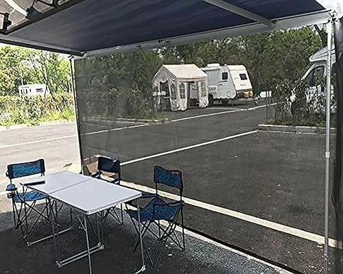 Miniatura 223 de Tentproinc Pantalla parasol para toldo, 8 pies x 13 pies 3 pulgadas (apta para toldo de 14 pies), protector solar de malla para autocaravana, cámper