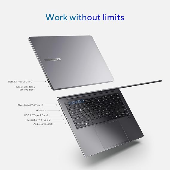 ASUS ExpertBook/GREY/14.0 WQXGA(WQ) Non-Touch/CORE Ultra 7 258V/32GB/Intel UMA/1TB/WIN11 Home