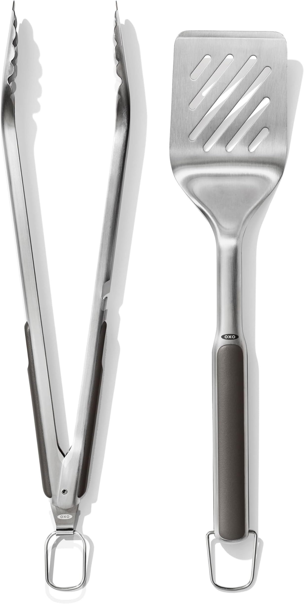 OXO Outdoor Grilling Turner and Tongs Set