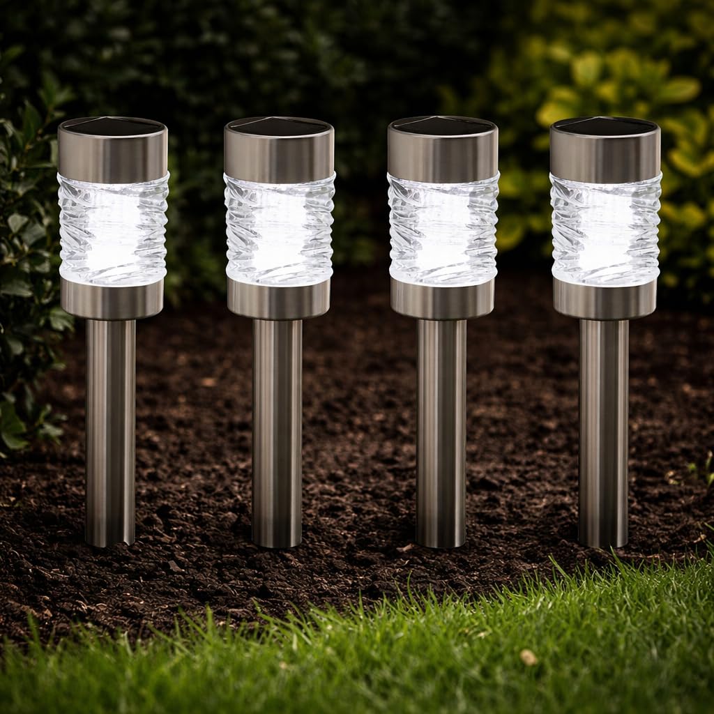 Marco Paul Solar Wave Effect Stake Lights from B&Q