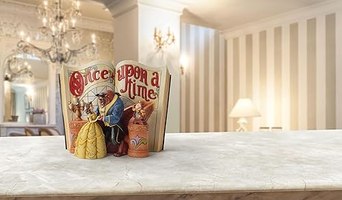 Miniatura 2 de Jim Shore - Disney Traditions figura de resina de la Bella y la Bestia