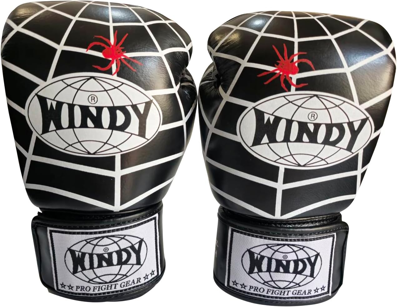 ウィンディ Windy キック ボクシンググローブ ホワイトSpider