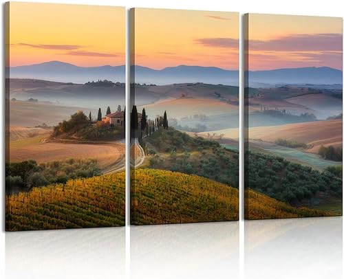 Miniatura 8 de Lienzo de 3 piezas de impresiones artísticas para pared, cuadro de paisaje de selva tropical, selva tropical, cuadros enmarcados, pintura de pared,