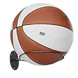 susswiff Basketball Holder Wall Mount - Football Wall Mount for Display, Basketball Storage Rack for Balls, Ball Holder as Sports Room Decor, Boys Room Accessories Soccer Wall Decor