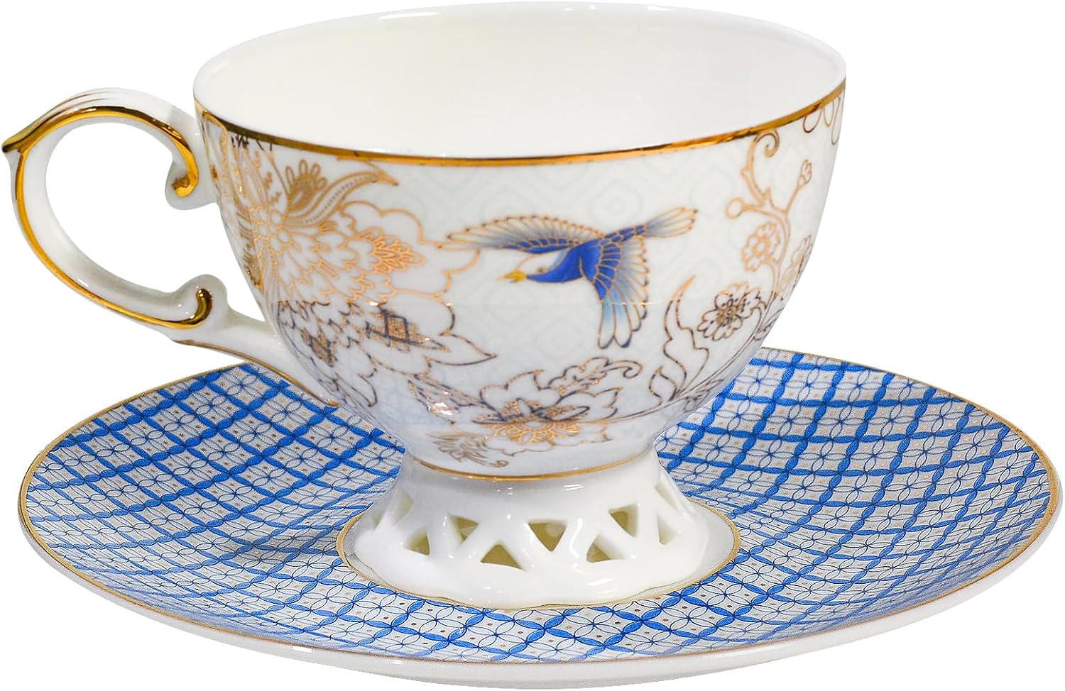Bone China Coffee Cup And Saucer
