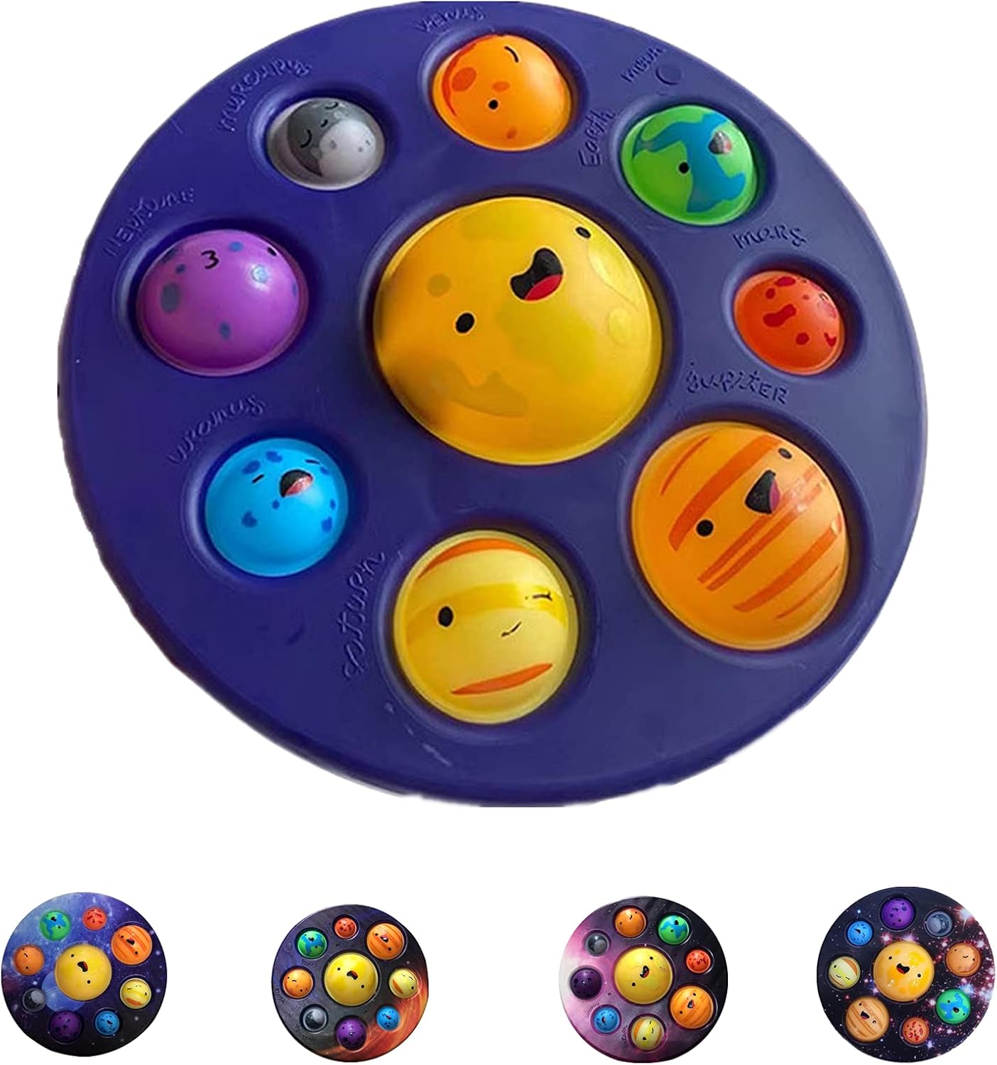 BULINGNA Solar System Pop Press Fidget 