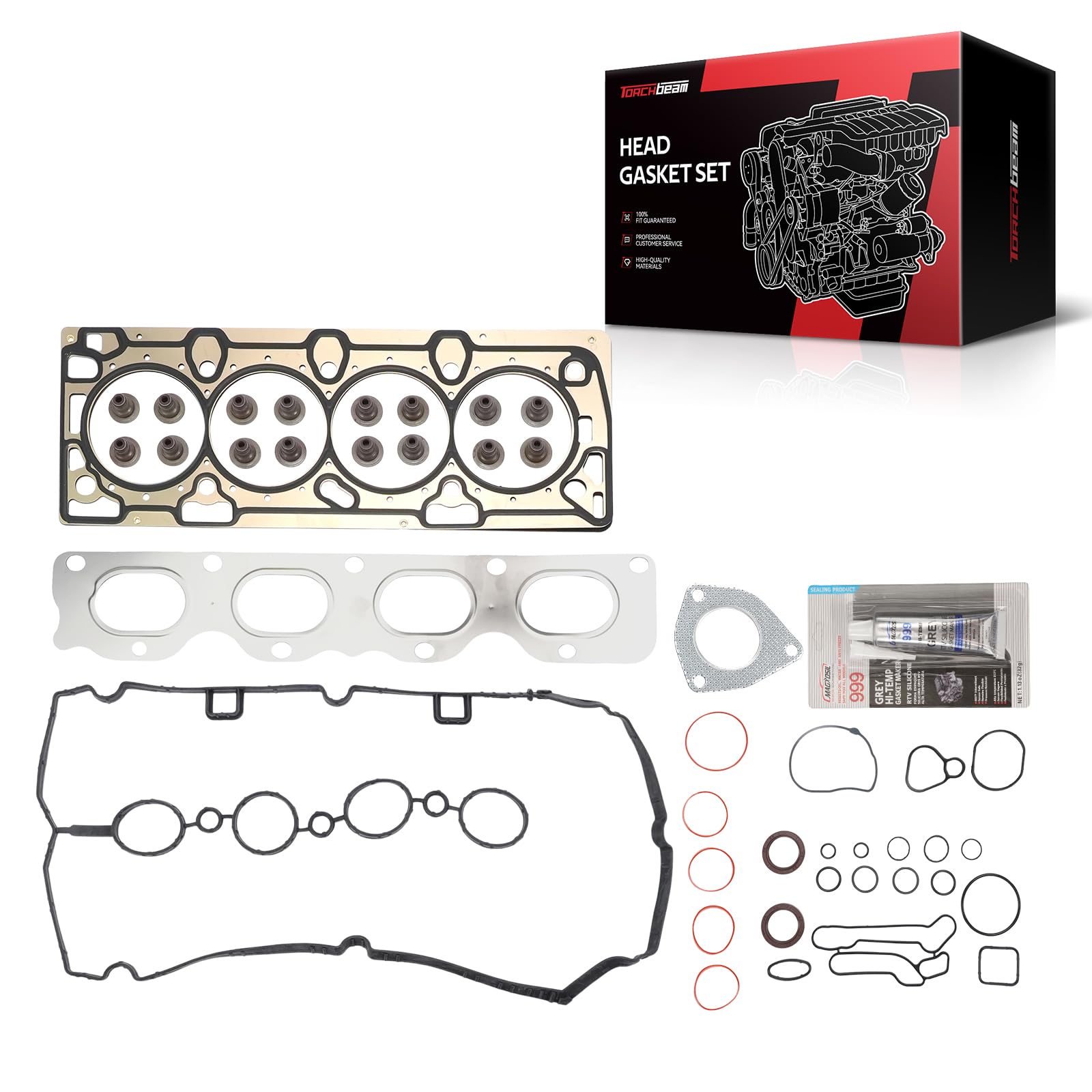 Torchbeam HS26516PT Head Gasket Set for Chevrolet Cruze 2011-2014 1.8L