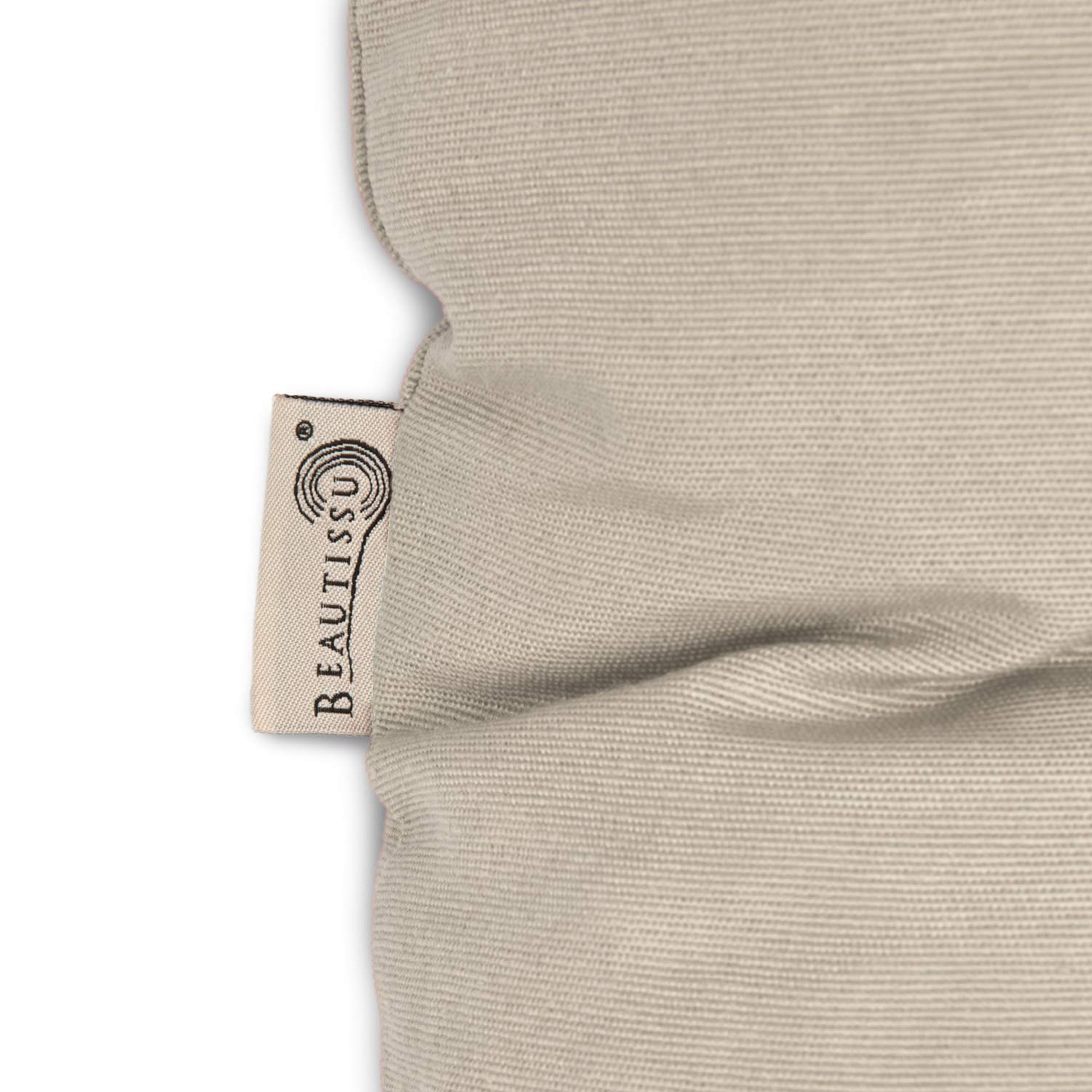 Beautissu 2X Colchoneta Tumbona Exterior 190x60x8 cm Flair RL – Resistente a los Rayos UV – Acolchado Cojin Tumbona Exterior Jardín y Playa con Copos Espuma – Natural