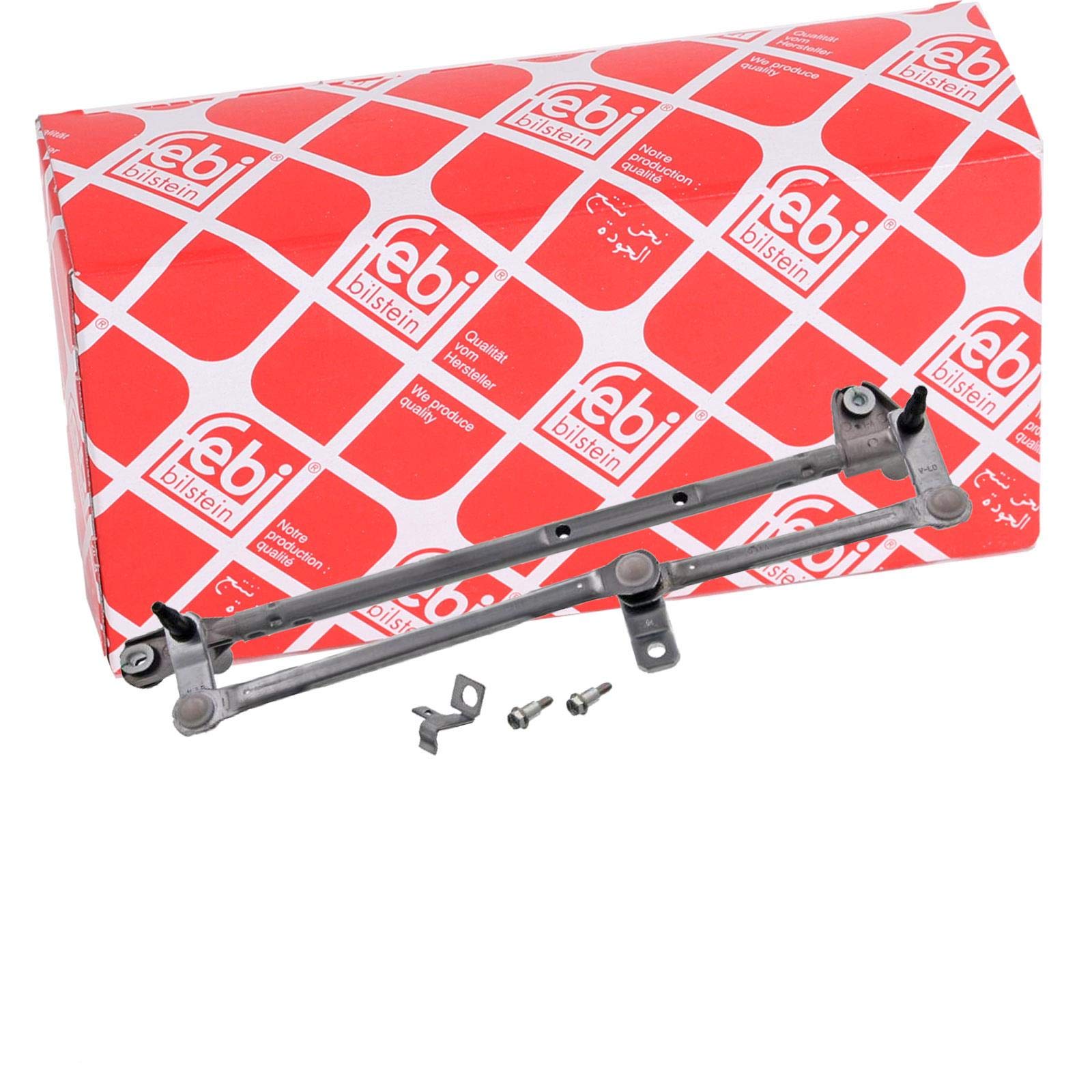febi bilstein 37529 drążki do wycieraczek z materiałem montażowym, 1 sztuka