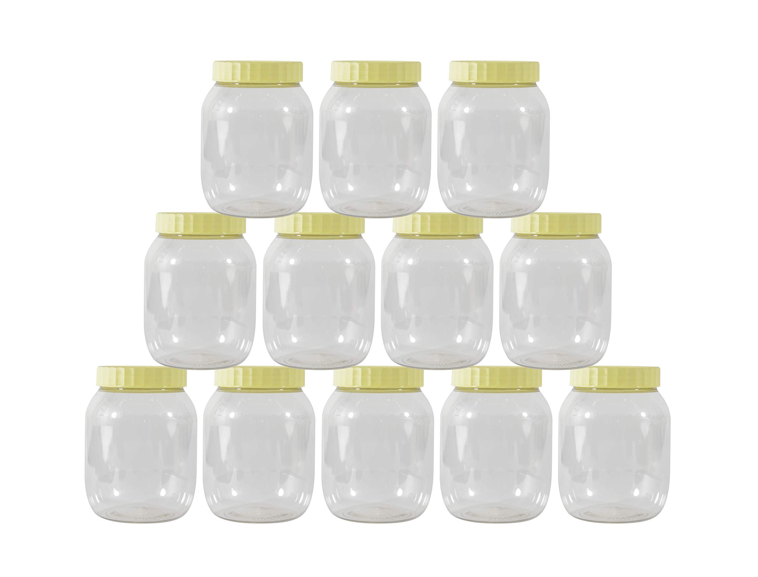 SunpetRound Spice Jar - 750 ml, 12 Pieces