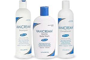 Vanicream Sensitive Skin Shampoo, Conditioner, and Body Wash Trio