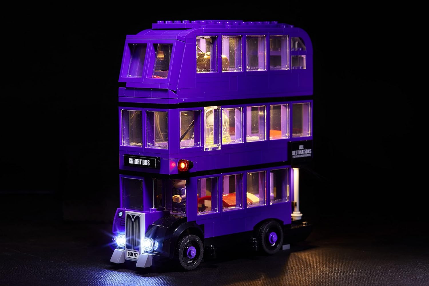 Brick Loot Deluxe LED Lighting Kit for Your Lego Harry Potter The Knight Bus 75957 - Lego Set NOT Included …