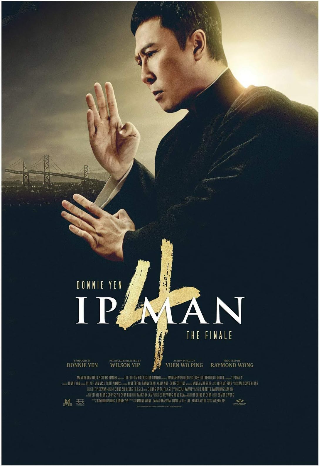 IP Man 4 Movie Poster 24 x 36 Inches Full Sized Print Unframed Ready for Display