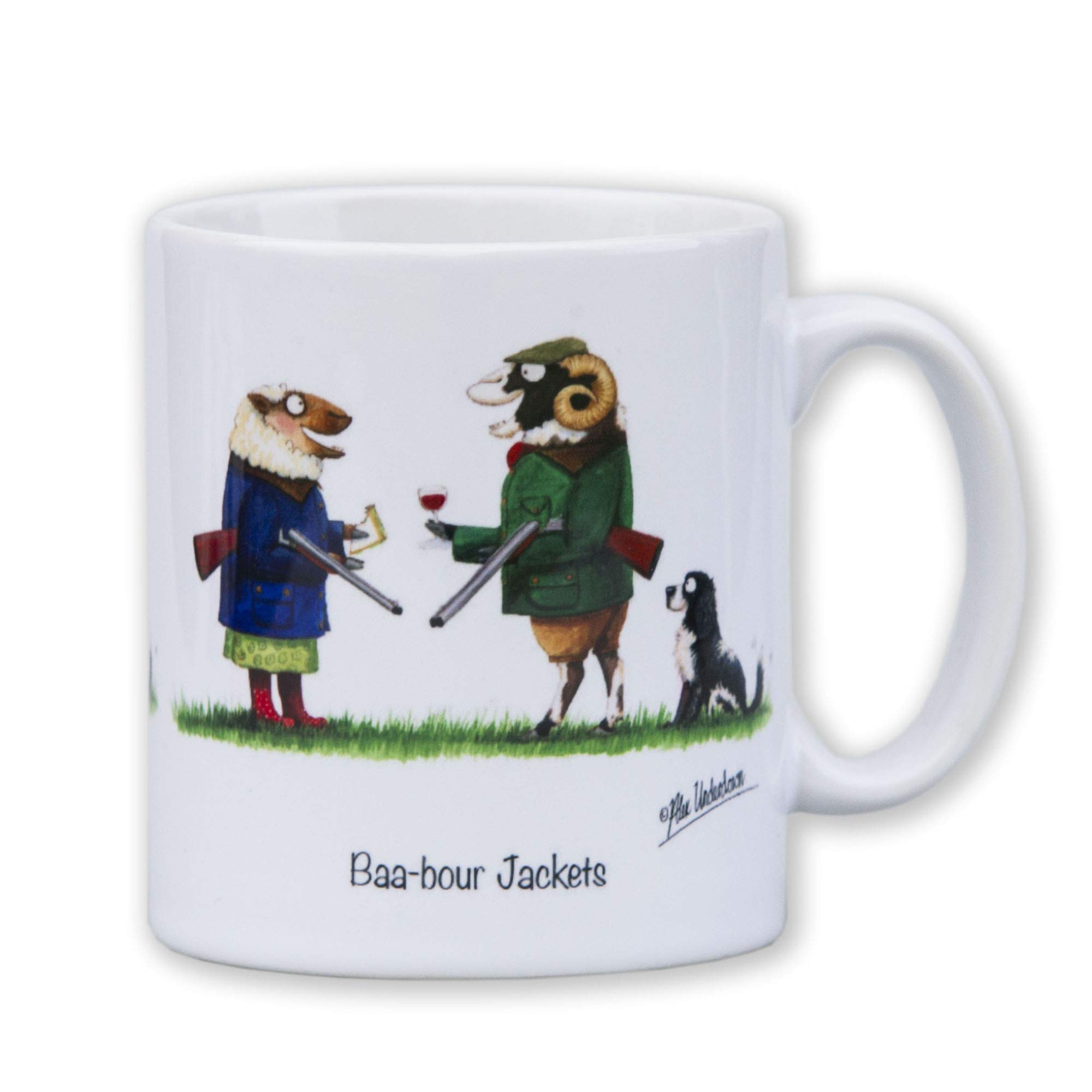 Funny sheep mug. Baa-our Jackets .Farming gifts