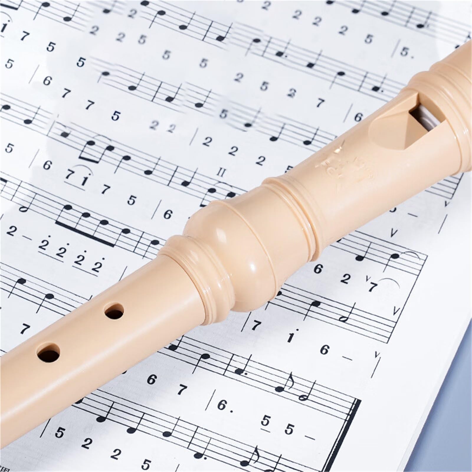 Flauta Soprano En C Inglés Digitación Instrumento Profesional Para El Aula Flauta Dulce Musical