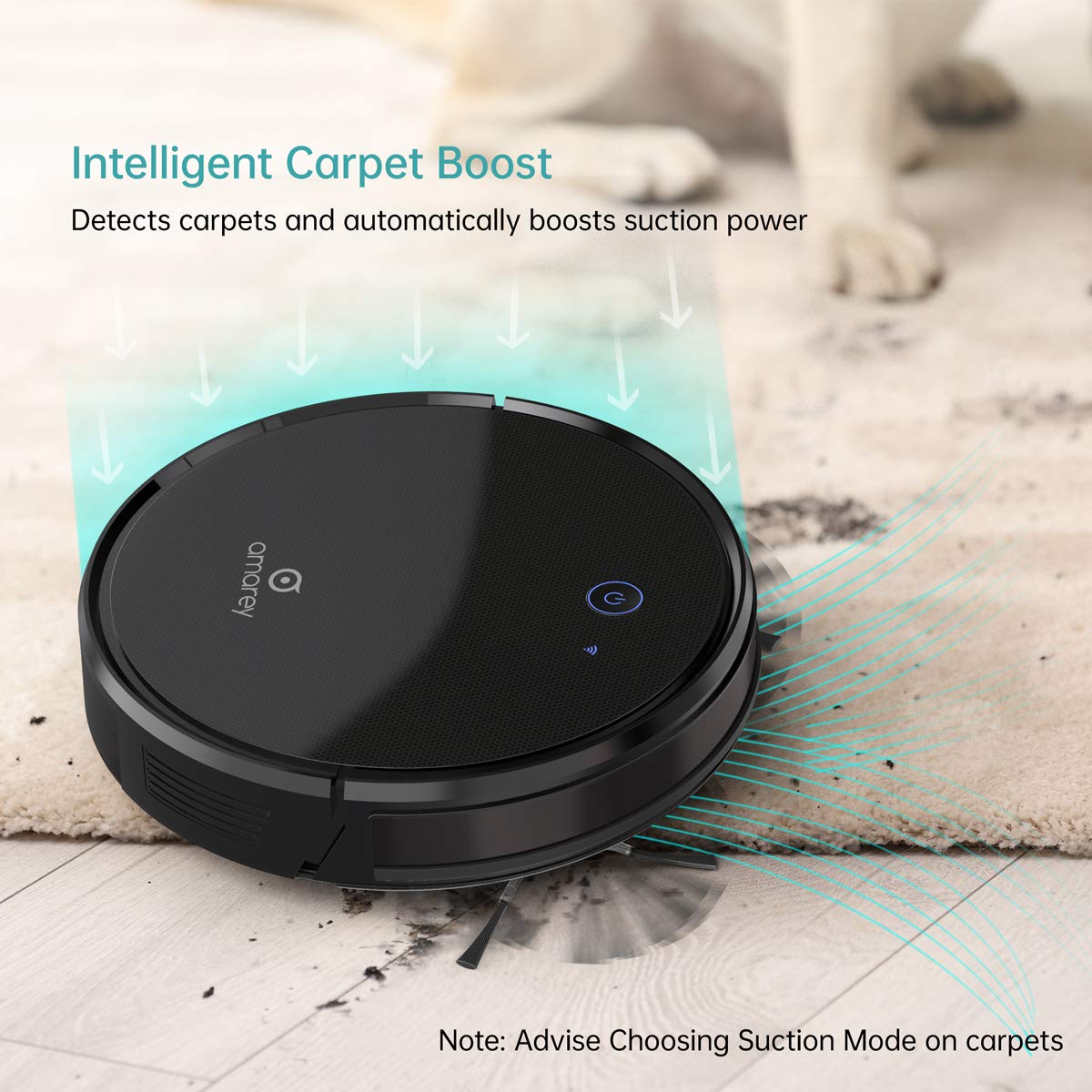 Amazon.com: Amarey Robot Vacuum A800 Pro, Robotic Vacuum Cleaner